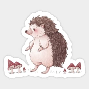 Cute Hedgehog Sticker